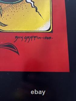 1969 GRATEFUL DEAD RICK GRIFFIN AOXOMOXOA Subway Poster 38 X 55 Rare