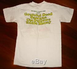 1978 GRATEFUL DEAD & SANTANA vtg rare rock concert t-shirt (M) 70's Outlaws