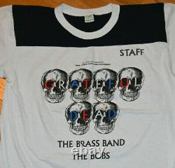 1980's GRATEFUL DEAD vtg rare concert tour tee t-shirt (XL) 1985 Jerry Garcia
