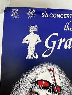 1983 Original Grateful Dead Poster University Vermont SA Concerts rare VT 4/13
