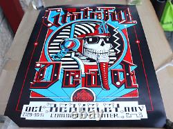 1984 Rick Griffin Grateful Dead Berkeley Concert Poster Pharoah 18x23 Rare