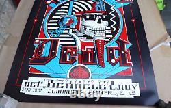 1984 Rick Griffin Grateful Dead Berkeley Concert Poster Pharoah 18x23 Rare