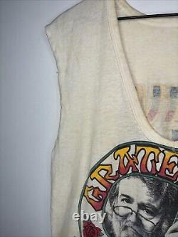 1987 Misprint GRATEFUL DEAD Bob Dylan Alone & Together US Tour Shirt, RARE Sz L