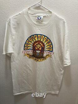 1990 Grateful Dead Shirt L NEW YEARS EVE COAST TO COAST NOS RARE