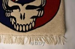 1990s Grateful Dead Steal Your Face Tibet Wool Rug Carpet Rare Owsley Lot Shirt