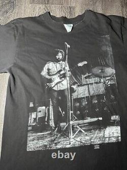 1993 Jerry Garcia Band Winterland Black T Shirt! Men's L, Grateful Dead, Rare