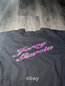 1993 Jerry Garcia Band Winterland Black T Shirt! Men's L, Grateful Dead, Rare