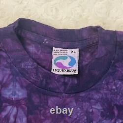 1994 Grateful Dead Keep On Truckin VW T-Shirt XL Purple Tie Dye USA RARE EUC