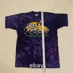 1994 Grateful Dead Keep On Truckin VW T-Shirt XL Purple Tie Dye USA RARE EUC