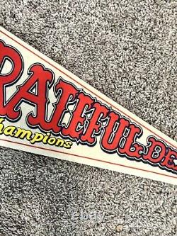 1996 30 Years Of The Grateful Dead Pennant Vintage Club Dead Rare