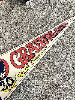 1996 30 Years Of The Grateful Dead Pennant Vintage Club Dead Rare