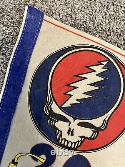 1996 30 Years Of The Grateful Dead Pennant Vintage Club Dead Rare