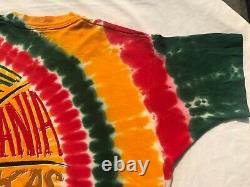 1996 Lithuania Olympic Basketball Tie Dye Shirt Sz. XL Grateful Dead RARE