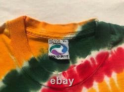 1996 Lithuania Olympic Basketball Tie Dye Shirt Sz. XL Grateful Dead RARE