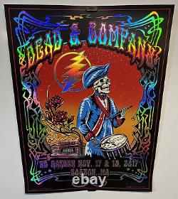 2017 Grateful Dead And Co Boston Garden Mike Dubois Limited Edition Rare Foil