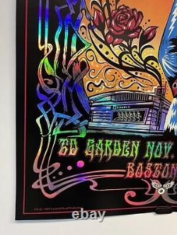 2017 Grateful Dead And Co Boston Garden Mike Dubois Limited Edition Rare Foil