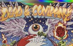 2024 Dead And Company Sphere Las Vegas AJ Masthay Foil Poster Sooooooooo RARE