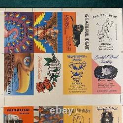 32 Uncut Grateful Dead Backstage Pass Full Sheet 1993 Rare. Anthony Reonegro