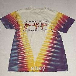 90's RARE Grateful Dead x Sesame Street Elmo Tour Tee YOUTH LARGE