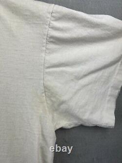 A1 Rare! Vintage 90 1994 Grateful Dead Save Our Wetlands Flower T-Shirt XL White