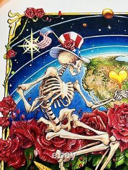 AJ Masthay Dead & Co The Final Tour V1 V2 & V3 Poster #/350 Grateful Dead Rare