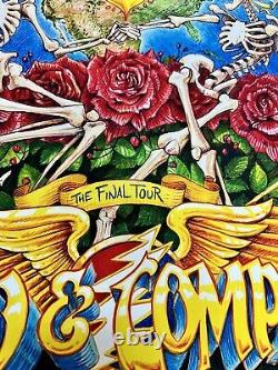 AJ Masthay Dead & Co The Final Tour V1 V2 & V3 Poster #/350 Grateful Dead Rare