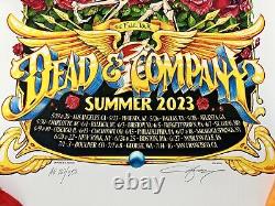 AJ Masthay Dead & Co The Final Tour V1 V2 & V3 Poster #/350 Grateful Dead Rare