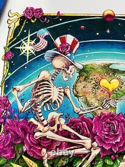 AJ Masthay Dead & Co The Final Tour V1 V2 & V3 Poster #/350 Grateful Dead Rare