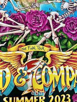 AJ Masthay Dead & Co The Final Tour V1 V2 & V3 Poster #/350 Grateful Dead Rare