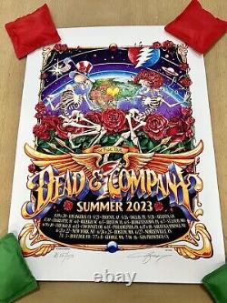 AJ Masthay Dead & Co The Final Tour V1 V2 & V3 Poster #/350 Grateful Dead Rare