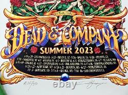 AJ Masthay Dead & Co The Final Tour V1 V2 & V3 Poster #/350 Grateful Dead Rare