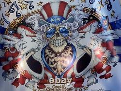 AJ Masthay Grateful Dead Metallic Foil BNG US Blues Company EMEK Bottleneck Rare