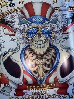 AJ Masthay Grateful Dead Metallic Foil BNG US Blues Company EMEK Bottleneck Rare