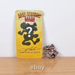 AJ Masthay Grateful Dead Numbered /25 High Stepping Bears Rare BRONZE Enamel Pin