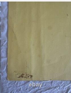 Acid Test Poster Merry Pranksters Grateful Dead Neal Cassidy RARE Kesey 1980s