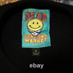Chinatown Market Grateful Dead Rare Knit Smiley Stealie Sweater M