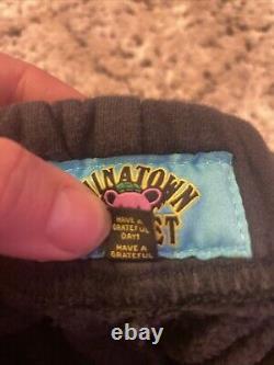 Chinatown Market X Grateful Dead Bears Sweatpants Size MED Rare
