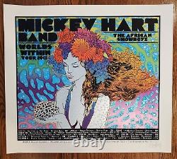 Chuck Sperry Mickey Hart 2013 Silkscreen Poster Rare Mint Grateful Dead Last One