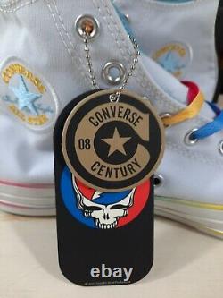 Converse Chuck Taylor Hi X Grateful Dead Ice cream kid Rare Ships FAST