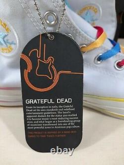 Converse Chuck Taylor Hi X Grateful Dead Ice cream kid Rare Ships FAST