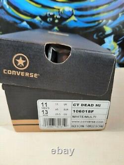 Converse Chuck Taylor Hi X Grateful Dead Ice cream kid Rare Ships FAST