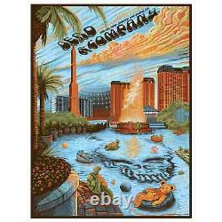 DEAD & Co FOREVER July 13th Poster Variant Sphere WHITE SWIRK FOIL RARE LE 300