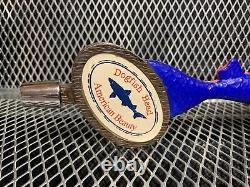 DOGFISH HEAD BREWING AMERICAN BEAUTY GRATEFUL DEAD Beer Tap Handle RARE Stickers