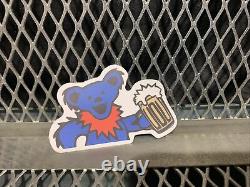 DOGFISH HEAD BREWING AMERICAN BEAUTY GRATEFUL DEAD Beer Tap Handle RARE Stickers