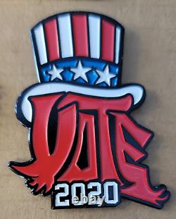 Dead And Company 2020 Tour Head Count Vote Pin RARE x/1000