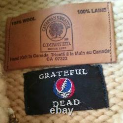 Dead Bear Limited Cowichan Sweater grateful dead From Canada Outerwear Rare M
