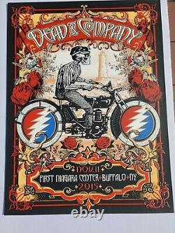Dead & Company Poster Buffalo 2015 Rare OOP from D&C First Tour