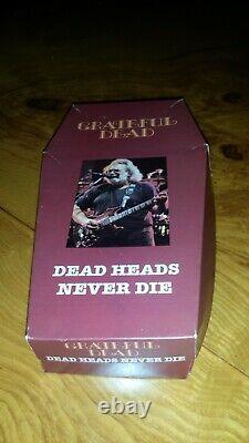 Dead Heads Never Die Box Grateful Dead (2) CD Super Rare Memorabilia OL XA BW