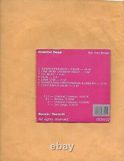 Dead Heads Never Die Box Grateful Dead (2) CD Super Rare Memorabilia OL XA BW