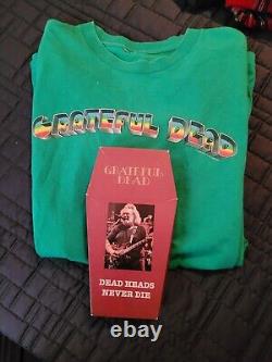 Dead Heads Never Die Box Grateful Dead (2) CD Super Rare Memorabilia OL XA BW